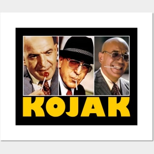 Kojak -  Lollipop - Telly Savalas - 70s Cop Show Posters and Art